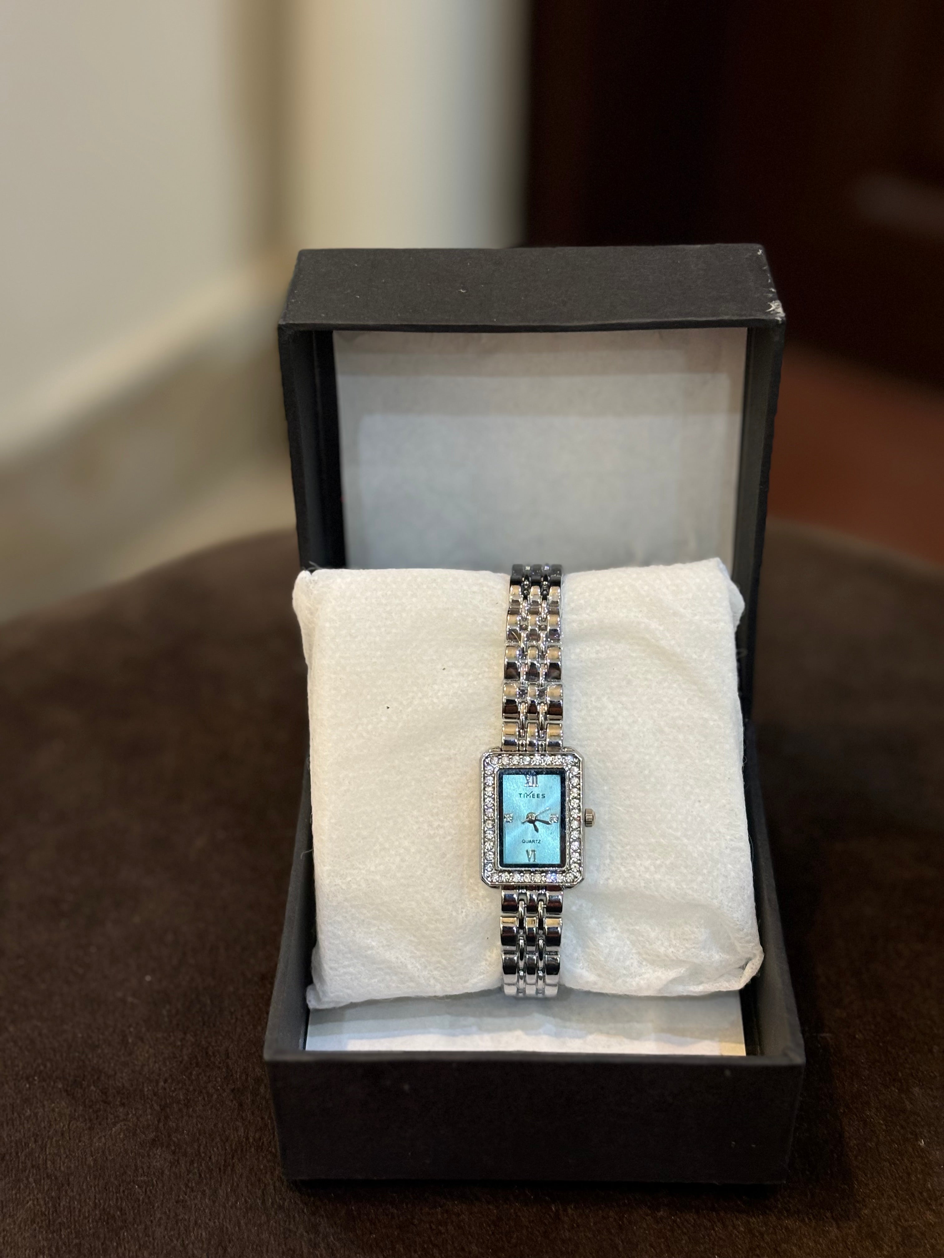 “Timees” stainless steel women watch