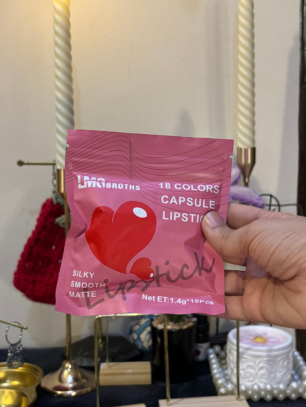 Viral mini 18 capsules lipstick