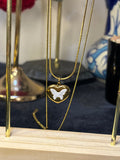 butterfly heart Pendant