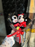 Mickey mouse and minnie bouquet