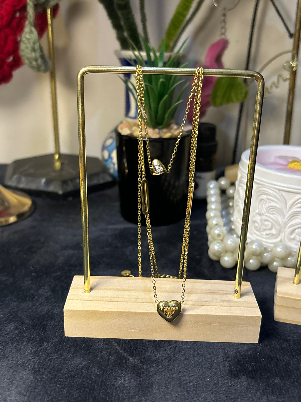 “Love forever” necklace