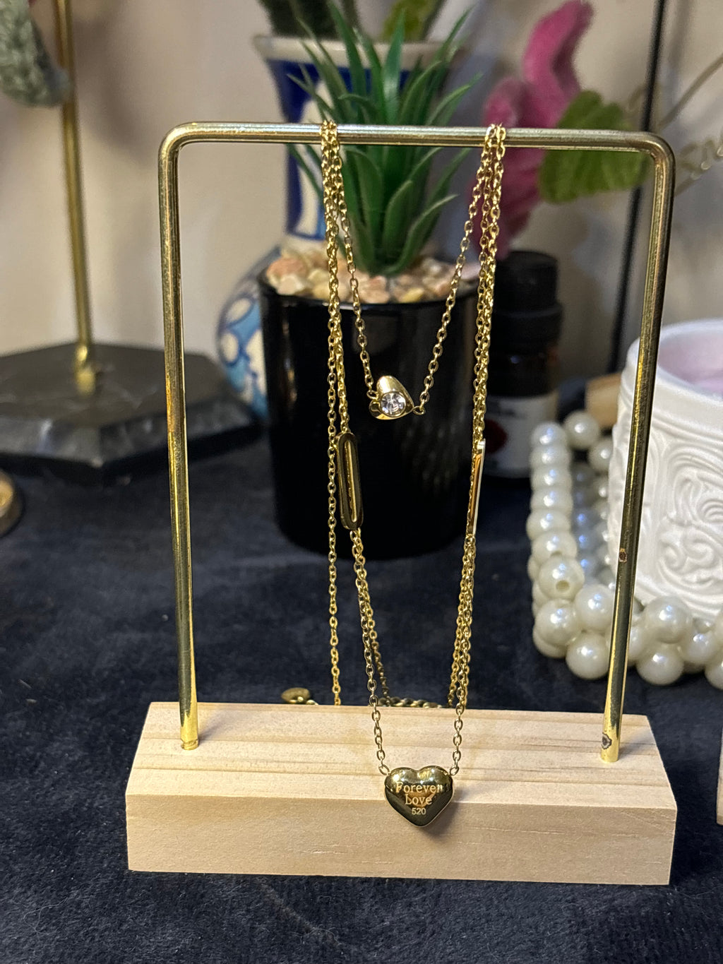 “Love forever” necklace